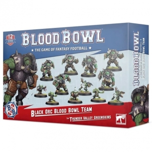 Blood Bowl - Team Black Orc - Thunder Valley Greenskins Team