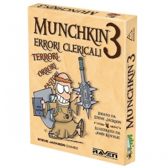 Munchkin 3 - Errori Clericali (Espansione) Party Games