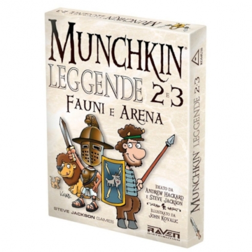 Munchkin - Leggende - 2 E 3 Fauni e Arena (Espansione) Party Games