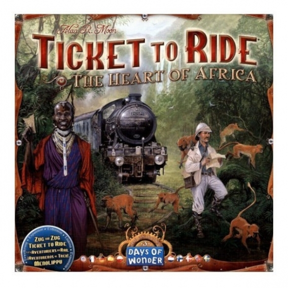 Ticket To Ride - The Heart Of Africa (Espansione) Grandi Classici