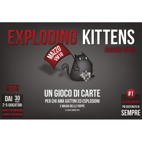 Exploding Kittens - V.M. 18 Grandi Classici