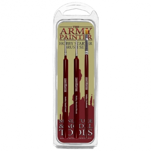 The Army Painter - Set di Pennelli Hobby Starter Pennelli