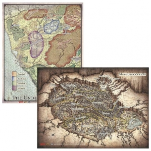 Dungeons & Dragons - Out of the Abyss Map Set Accessori Dungeons & Dragons