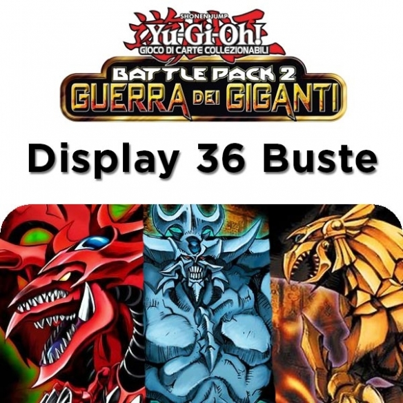 Battle Pack 2: Guerra dei Giganti - Display da 36 Buste (ITA - 1a Edizione) Box di Espansione Yu-Gi-Oh!