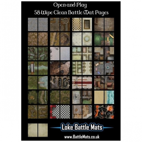 Loke Battle Mats - Big Book of Battle Mats Accessori Dungeons & Dragons