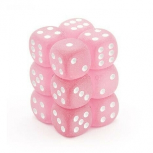 Chessex - Set 12 Dadi Rosa Ghiacciato Dadi