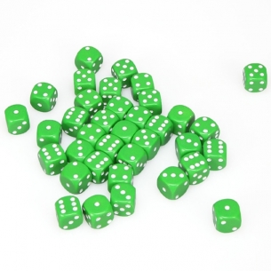 Chessex - Set 36 Dadi Verdi effetto Opaco Dadi