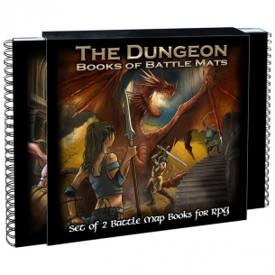 The Dungeon - Books of Battle Mats Accessori Dungeons & Dragons