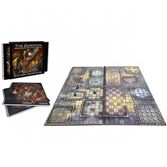 The Dungeon - Books of Battle Mats Accessori Dungeons & Dragons
