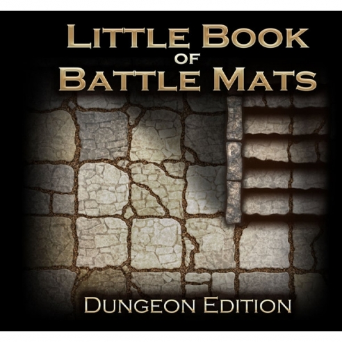 Little Book of Battle Mats - Dungeon Edition Accessori Dungeons & Dragons