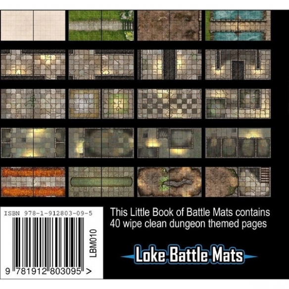 Little Book of Battle Mats - Dungeon Edition Accessori Dungeons & Dragons