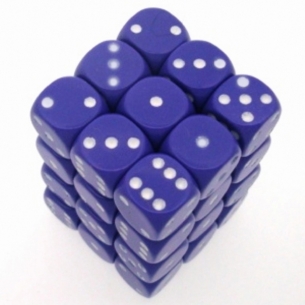Chessex - Set 36 Dadi Viola effetto Opaco Dadi