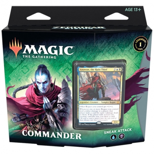 Commander Zendikar Rising - Sneak Attack (ENG) Mazzi Precostruiti Magic: The Gathering