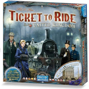Ticket to Ride - United Kingdom & Pennsylvania (Espansione) Giochi Semplici e Family Games