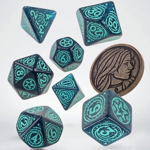 Q Workshop - Set 7 Dadi The Witcher Yennefer - Sorceress Supreme Dadi 2