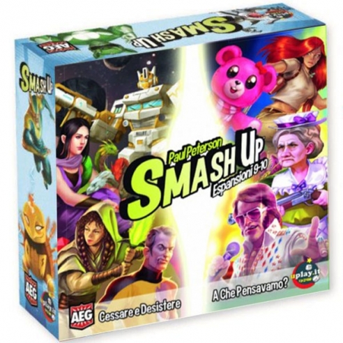 Smash Up - Cessare e Desistere & A che Pensavamo? Giochi di Carte