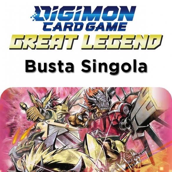 Great Legends - Busta da 12 Carte (ENG) Digimon Card Game