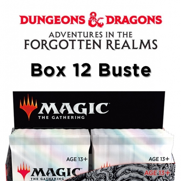 Adventures in the Forgotten Realms - Collector Booster Display da 12 Buste (ENG) Box di Espansione Magic: The Gathering
