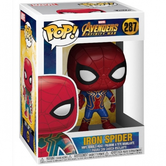 Funko Pop 287 - Iron Spider - Avengers Infinity War POP!