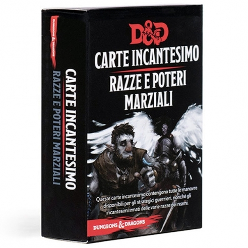 D&D - Carte Incantesimo - Razze E Poteri Marziali Carte Dungeons & Dragons