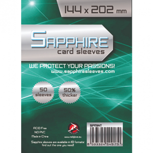 Mint 144 x 202 mm (50 Bustine) - Sapphire Bustine Protettive