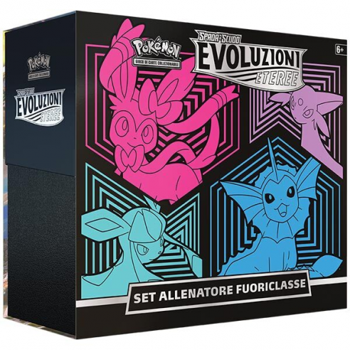 Evoluzioni Eteree - Set Allenatore Fuoriclasse - Sylveon, Espeon, Glaceon e Vaporeon (ITA) Set Allenatore Fuoriclasse