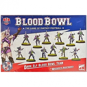 Blood Bowl - Dark Elf Team - The Naggaroth Nightmares Team