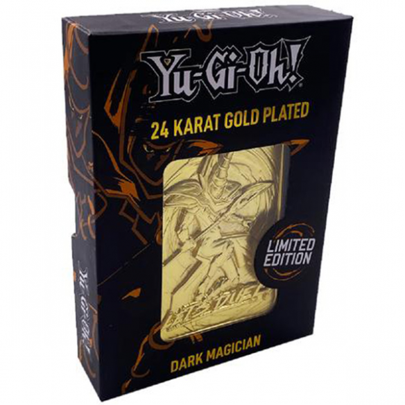 Yu-Gi-Oh! Carta 3D Placcata in Oro 24 Carati - Mago nero (Edizione Limitata) Altri Prodotti Yu-Gi-Oh!