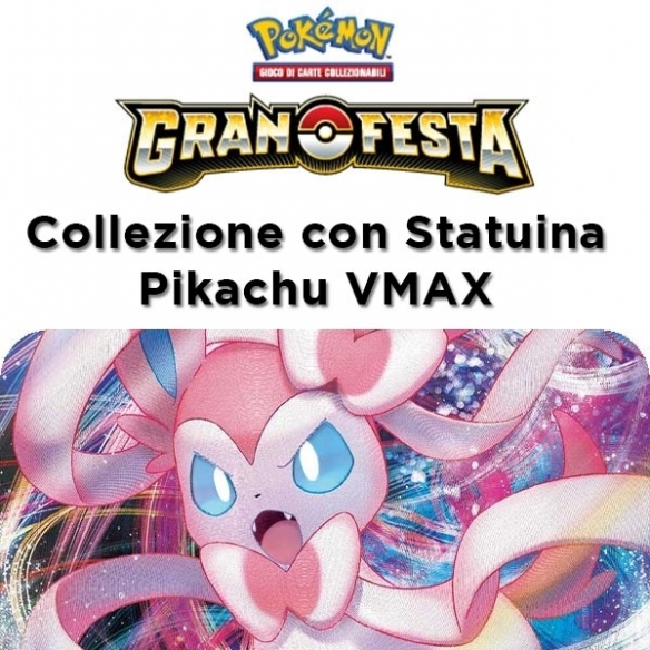 Gran Festa - Collezione con Statuina - Pikachu VMAX (ITA) Collezioni