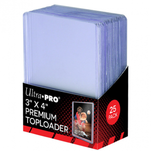 Premium Toploader (25 Pezzi) - Ultra Pro Espositori e Toploader
