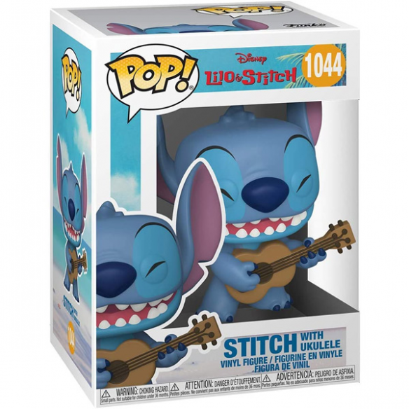 Funko Pop 1044 - Stitch with Ukulele - Lilo & Stitch POP!