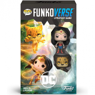 Pop Funkoverse Strategy Game - DC Comics - Wonder Woman e The Cheetah (ENG) Giochi Semplici e Family Games