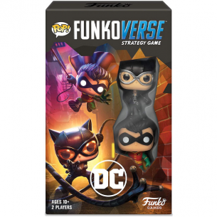Pop Funkoverse Strategy Game - Batman - Robin e Catwoman (ENG) Giochi Semplici e Family Games