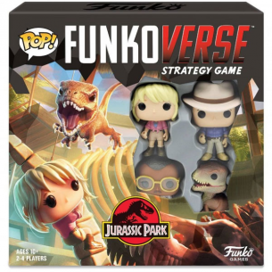 Pop Funkoverse Strategy Game - Jurassic Park (ENG) Giochi Semplici e Family Games