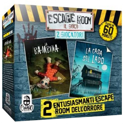 Escape Room: il Gioco - 2 Giocatori - La Bambina e La Casa sul Lago Investigativi e Deduttivi