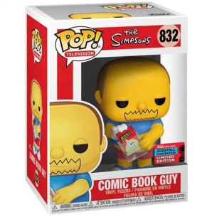Funko Pop Television 832 - Comic Book Guy - The Simpsons (2020 Fall Convention Limited Edition) (Seconda Scelta) Seconda Scelta