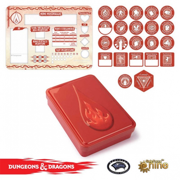 Dungeons & Dragons - Set Segnalini dello Stregone (ITA) Accessori D&D