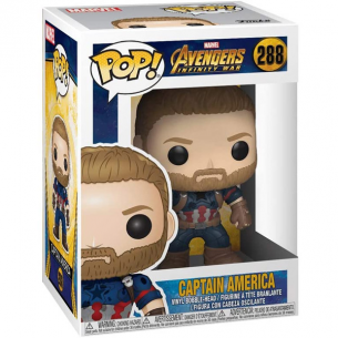 Funko Pop 288 - Captain America - Avengers Infinity War POP!