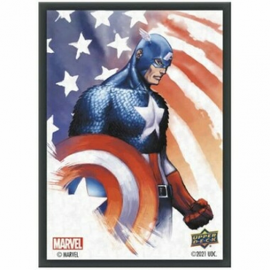 Standard - Marvel - Matte Captain America (65 Bustine) - Upper Deck Bustine Protettive