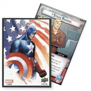 Standard - Marvel - Matte Captain America (65 Bustine) - Upper Deck Bustine Protettive 2