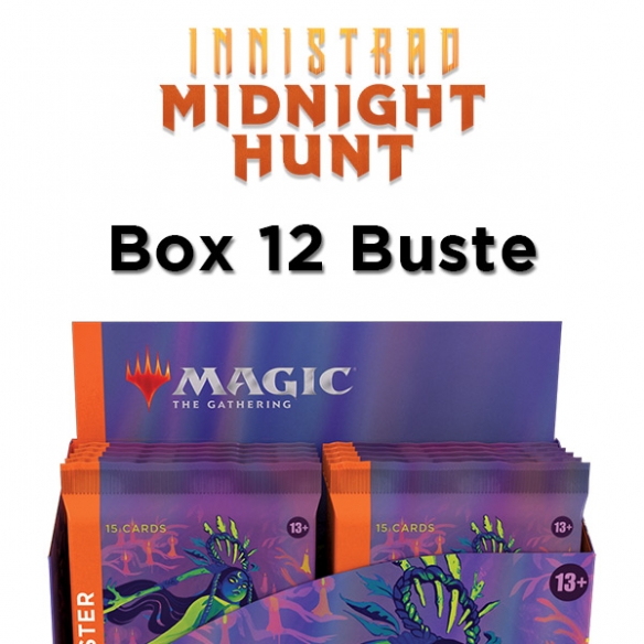 Innistrad: Midnight Hunt - Collector Booster Display da 12 Buste (ENG) Box di Espansione Magic: The Gathering