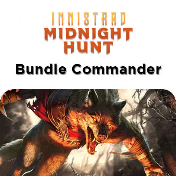 Innistrad: Midnight Hunt - Bundle Commander (ENG) Mazzi Precostruiti