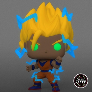 Funko Pop Animation 865 - Super Saiyan Goku with Energy - Dragon Ball Z (Special Edition) (Limited Glow Chase Edition) POP! 2