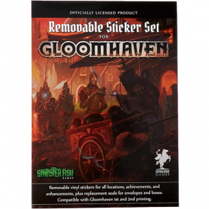 Gloomhaven - Set di Adesivi Rimovibili (Accessori) (ENG) Giochi per Esperti