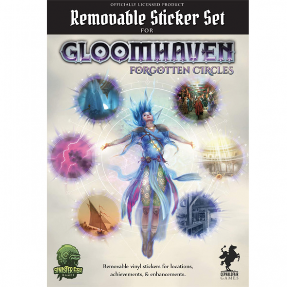 Gloomhaven - Forgotten Circles - Set di Adesivi Rimovibili (Accessori) (ENG) Giochi per Esperti