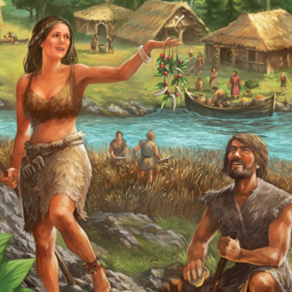 Stone Age - Alla Meta Con Stile (Espansione) Giochi Semplici e Family Games