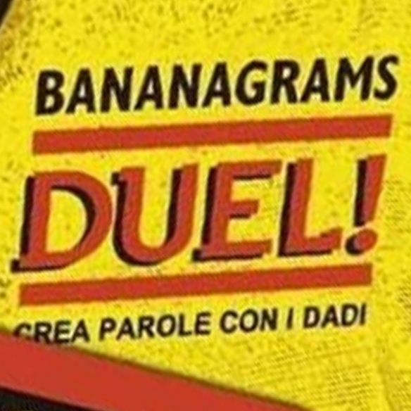 Edizione Italiana daVinci Games 8032611693779 Duel! Bananagrams 