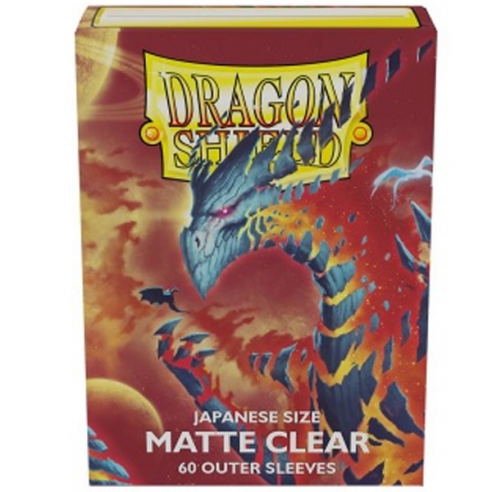 Small Japanese - Matte Clear Cosmere (60 Bustine) - Dragon Shield Bustine Protettive