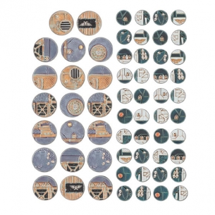 Sector Imperialis basette rotonde da 25 e 40mm Warhammer 40.000 2