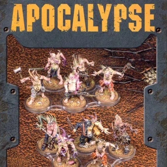 Apocalypse - Basette di movimento da 25mm Apocalypse